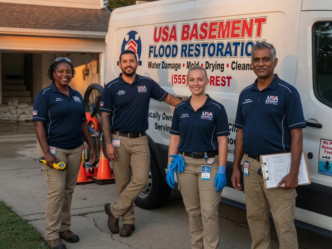 Basement Flood Cleanup company in Clements, MD