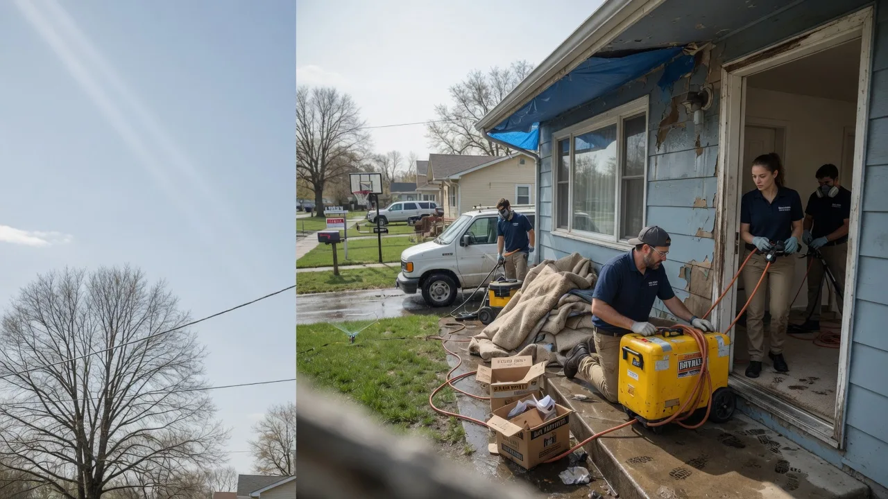 Basement Flood Cleanup in Clements, MD near me